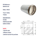 EURO 6 DPF filter 5801651187 DPF-Filter Truck Filter Auto Catalyst Diesel Particulate Filter - SHANGHAI KESAIRAY AUTO PARTS CO LTD